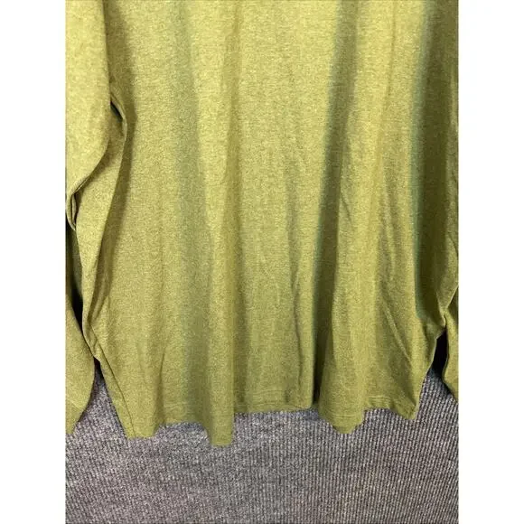 Carhartt MensLoose Fit Heavyweight Long Sleeve Graphic T Shirt Sz XL Tall Green - Picture 3 of 9